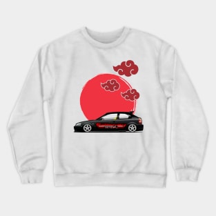 Shaddowryderz Red Sun Civic Crewneck Sweatshirt